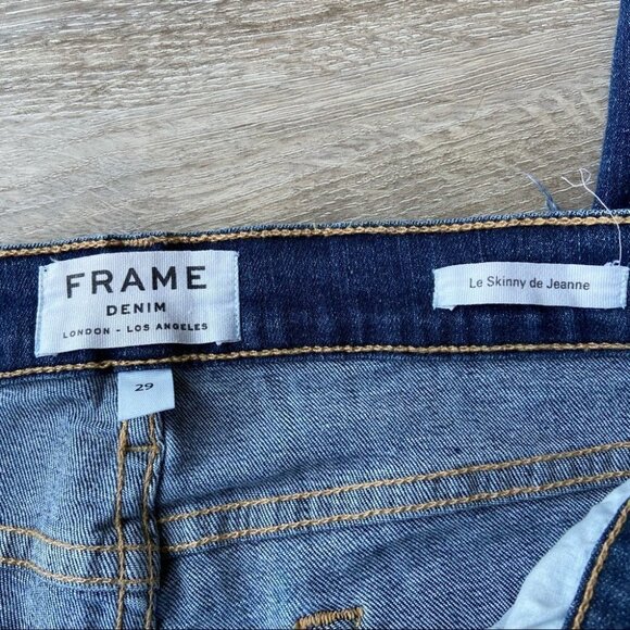 Frame Denim Le Skinny de Jeanne Sunset Grove Jeans - Picture 13 of 16